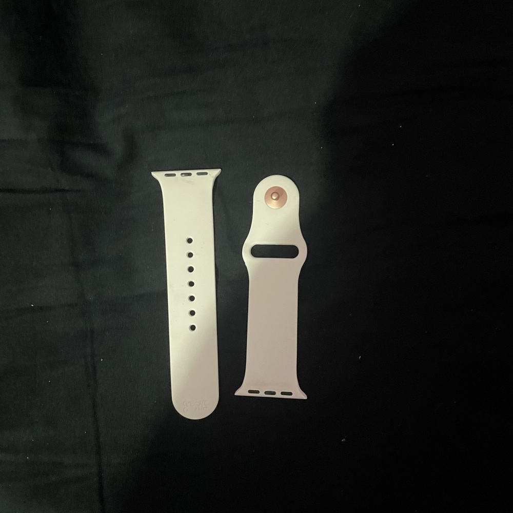 White Apple Watch band